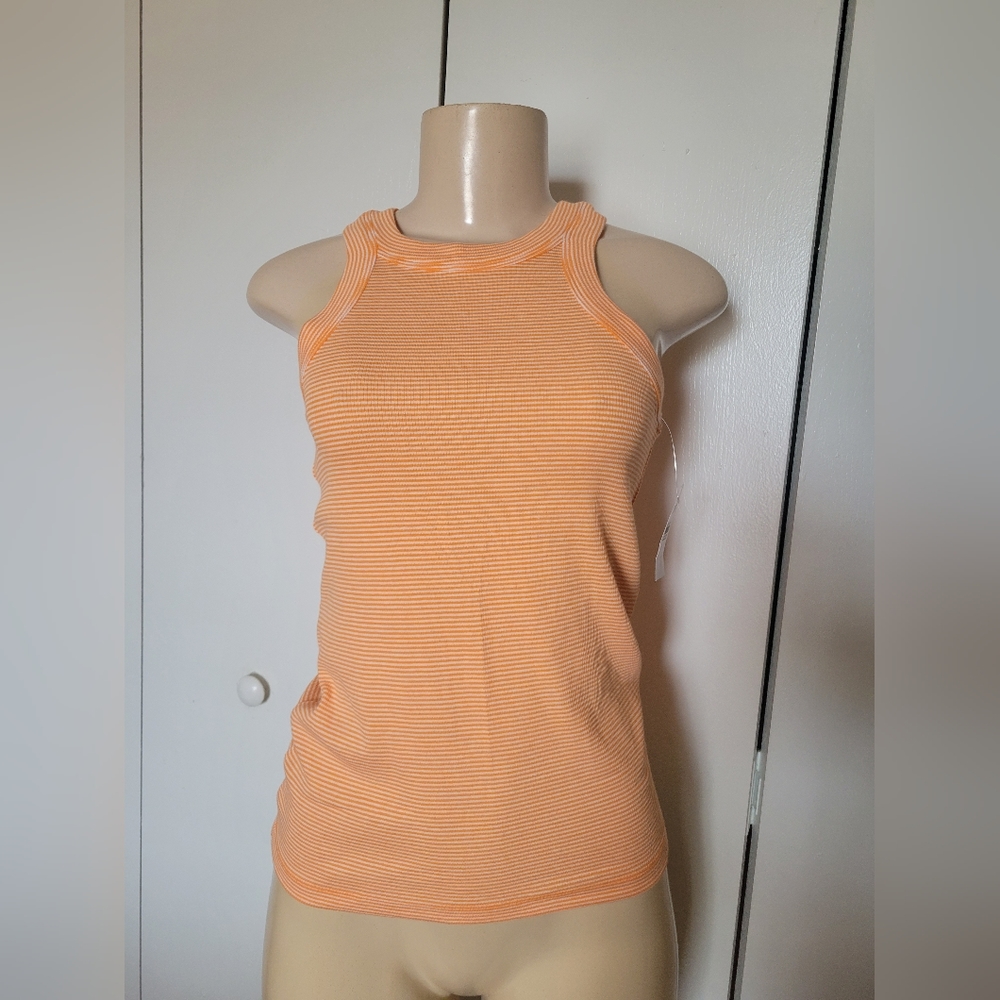 LOFT tank top,  Orange color, size small, NWT